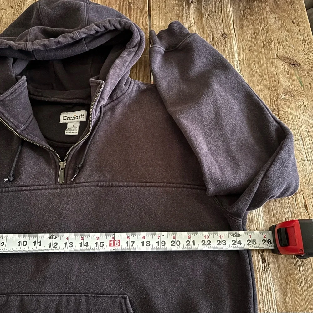 Vintage Y2K Carhartt K217 Heavyweight Zip Hoodie Sweatshirt 
Men's Large - Picture 7 of 10